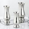 Flower Arrangement Flower Vase Stainless Steel Tabletop Vases Creative Flower Pot  Vase Ornament