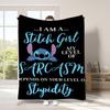 Couverture Dessin Animé Stitch Couverture Peluche Mignonne Stitch Couverture Quatre Saisons