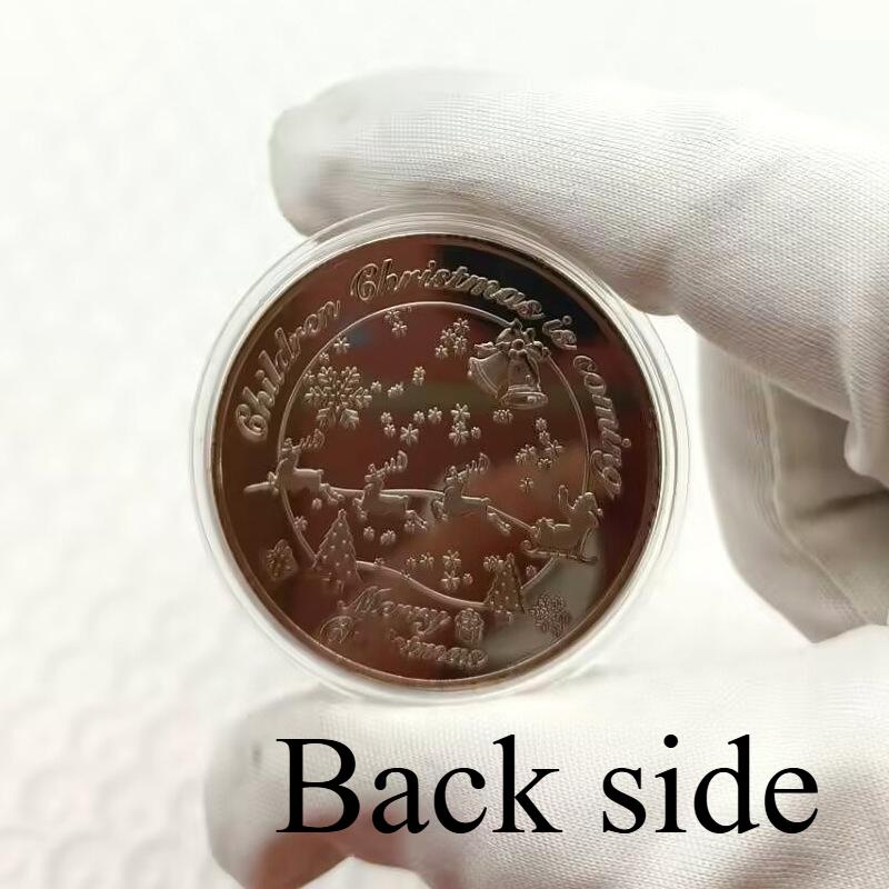 Julmynt, önskemynt till julafton, souvenirer, metallhantverk, julklappar, presenter till vänner, presenter i julklapp