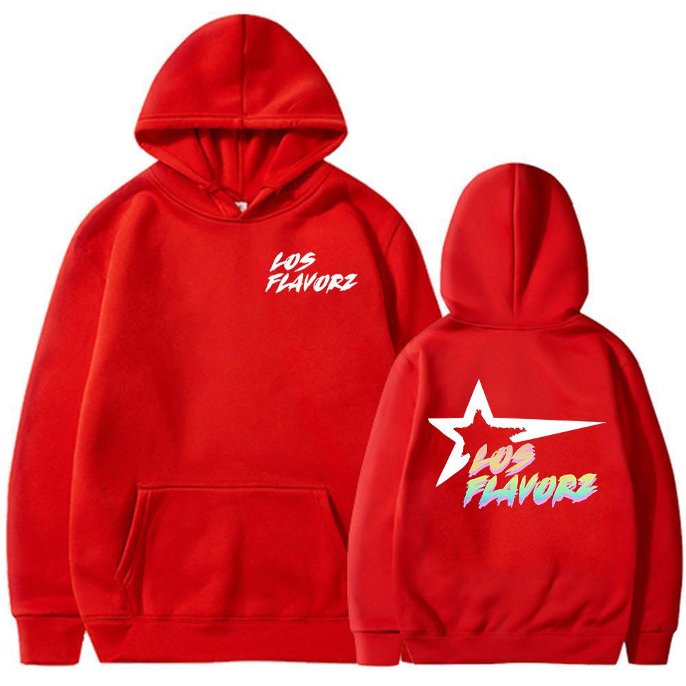 Rapper Dei V LOS FLAVORZ 2025 Neues Album Hoodies Herren Damen Kleidung Mode Hip Hop Langarm Sweatshirts Übergroße Pullover