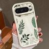 Line Plant Leaf Print Case For Google Pixel 10 Pro XL 9 8 7 Pro Shockproof Bumper Soft Silicone Phone Back Cover For Google 9A 8A 7A