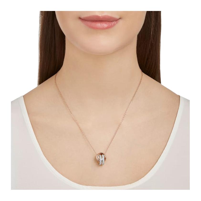 Swarovski Crystal Necklace Women necklaces Rose-Gold 5240525