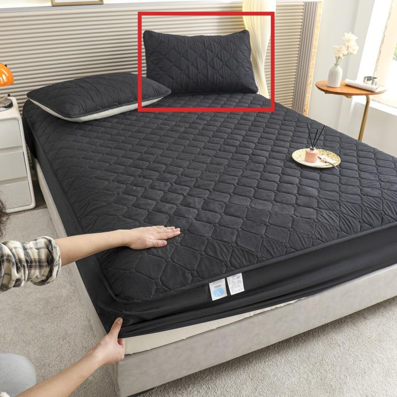 2025 New Waterproof Thicken Mattress Pad Protector Adjustable Fitted Sheets Bed Covers Anti-Bacterial Pad For Bed 150x200 160x200 180x200