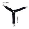 4Pcs/lot Bed Sheet Fasteners Holder Gadgets for Bed Sheet Organizer Mattress Cover Clip for Home Elastic Straps Adjustable Clips