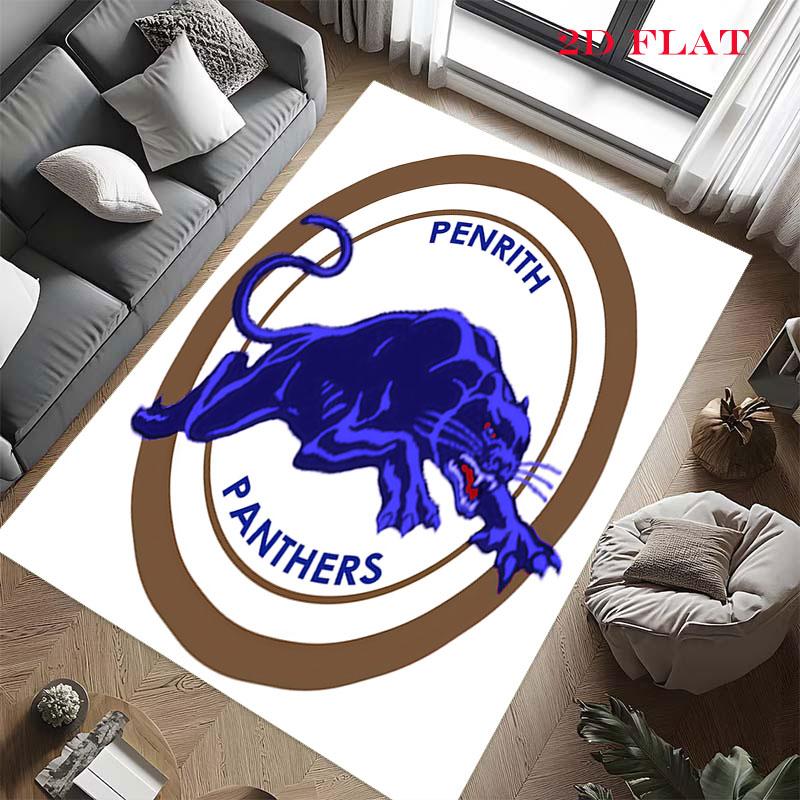 Penrith Panthers Pride Carpet Rug for Living Room Bedroom Home Sofa Decoration,Kids play Nonslip Floor Mat