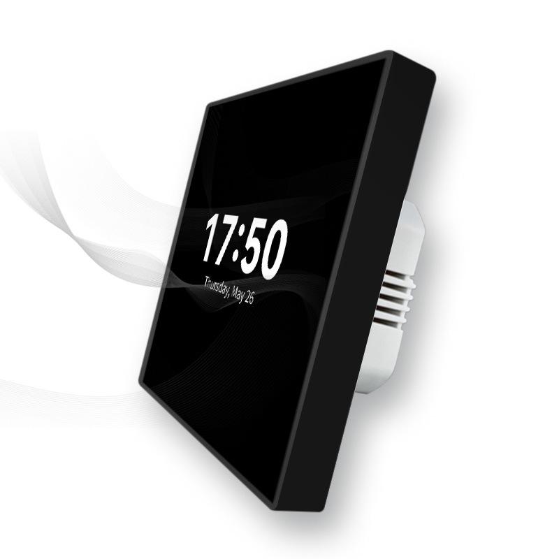 TUYA 4" Smart Living Doodle: Multifunctional Control Screen with Alexa Voice Support.