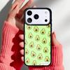 Cute Avocado Phone Case for iPhone 17 16 15 14 13 Pro Max Back Cover for 12 11 Pro Coque