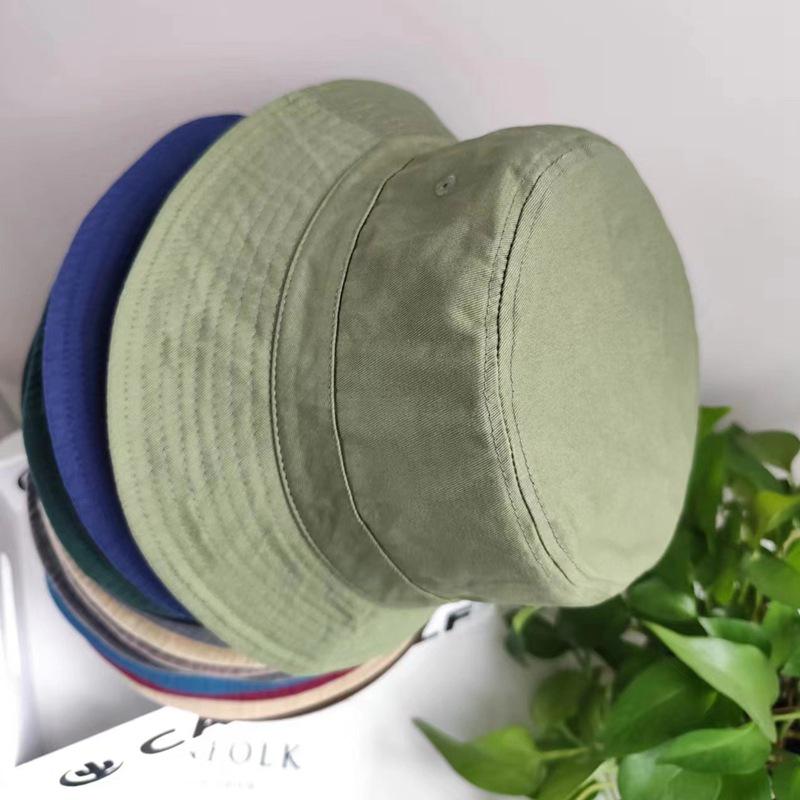 2025 Washed Grey Fisherman Bucket Hat - Women's & Men's Plus Size, Large Head Circumference, Autumn Sun Hat