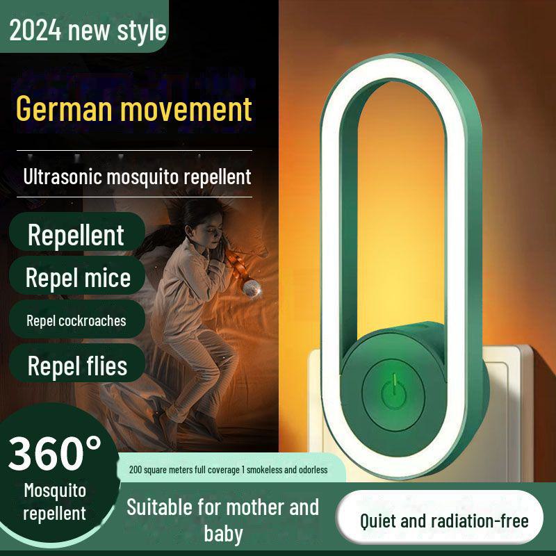 

Технология Mosquito Killer Lamp Plug-in Night Light Repellent Электронный отпугиватель комаров и мух