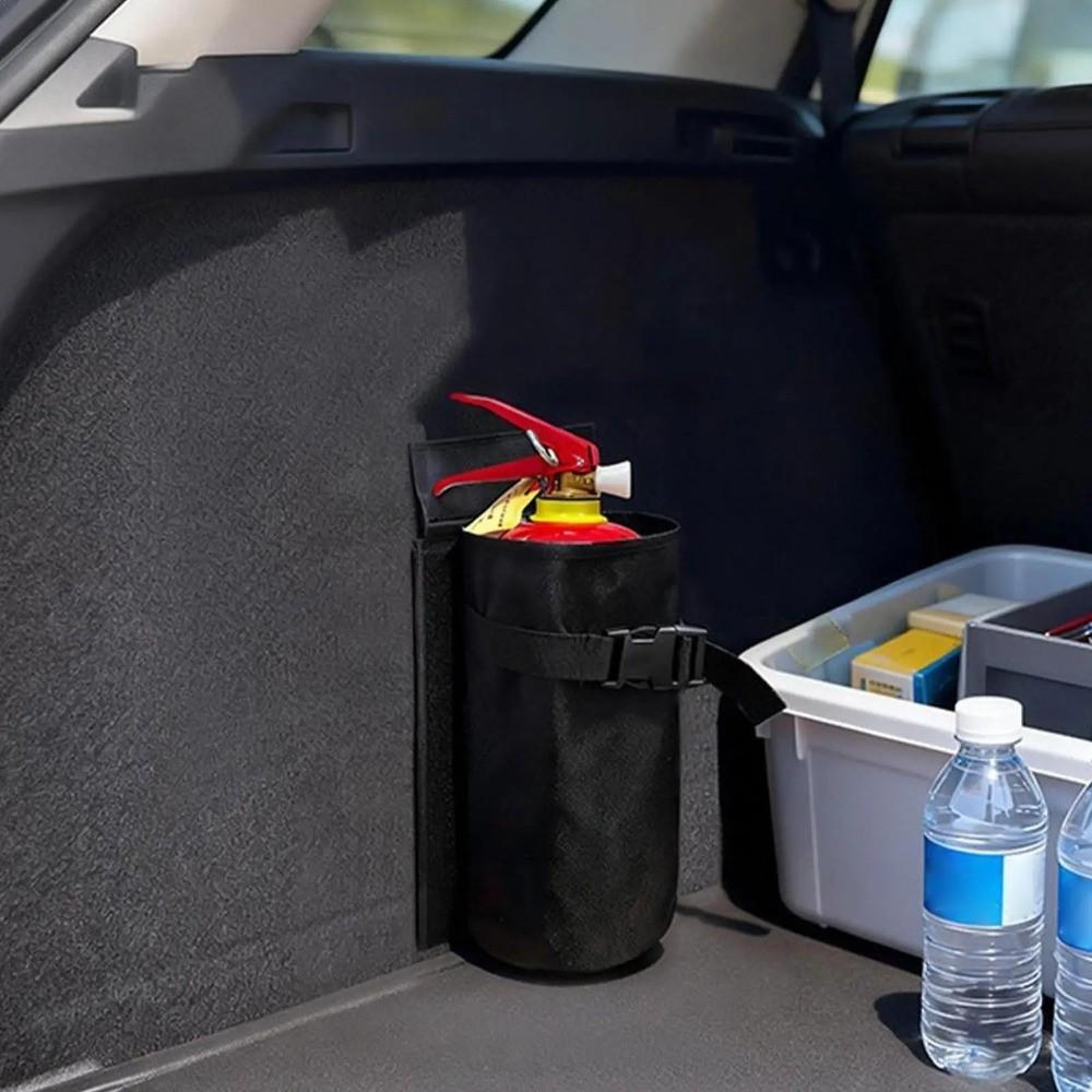Anti Vibration Fire Extinguisher Mount Car Fire Extinguisher Organizer  Vehicle Safety Accessory