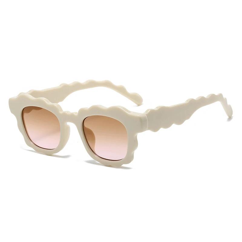 

SHAUNA модные квадратные солнцезащитные очки желеобразного цвета женские прозрачные градиентные оттенки UV400 мужские трендовые уникальные солнцезащитные очки