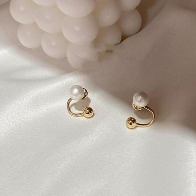 Al Pearl Gold Women's Earrings