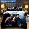 vampire Saga Romance 3pcs K-pop music group Bedding set,Ideal for Bedroom, Dormitory,Including Duvet Cover And 2pcs Pillowcases,Fan gifts