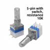 15 Mm Shaft Length Potentiometer Switch A10K Potentiometer