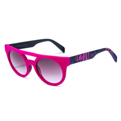 Okulary ITALIA INDEPENDENT 0903V-018-ZEB. Okulary Przeciwsłoneczne, Kolor Różowy. Unisex.