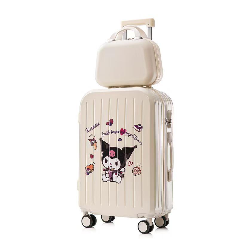 2025 New Cabin Size Luggage: Trolley Case with Combo Lock for Women, Men, and Kids