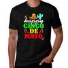 Happy 5 De Mayo Cinco De Mayo Viva Mexico 5 De Mayo Tshirt Urban Style Casual Short Sleeve Top