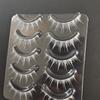 Long Cross White Lashes Thick Eye Makeup Tools Woman's Beauty White False Eyelashes  for Cosplay