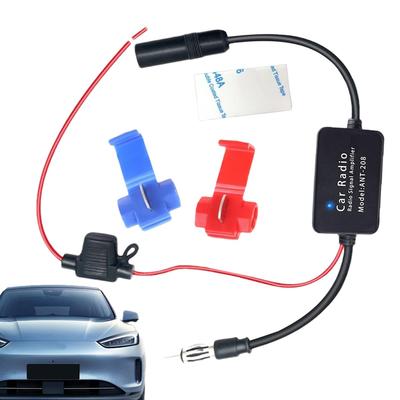 Car Radio Antenna Booster, Radio Antenna Booster, Stereo Fm Am Radio Signal Amplifier,