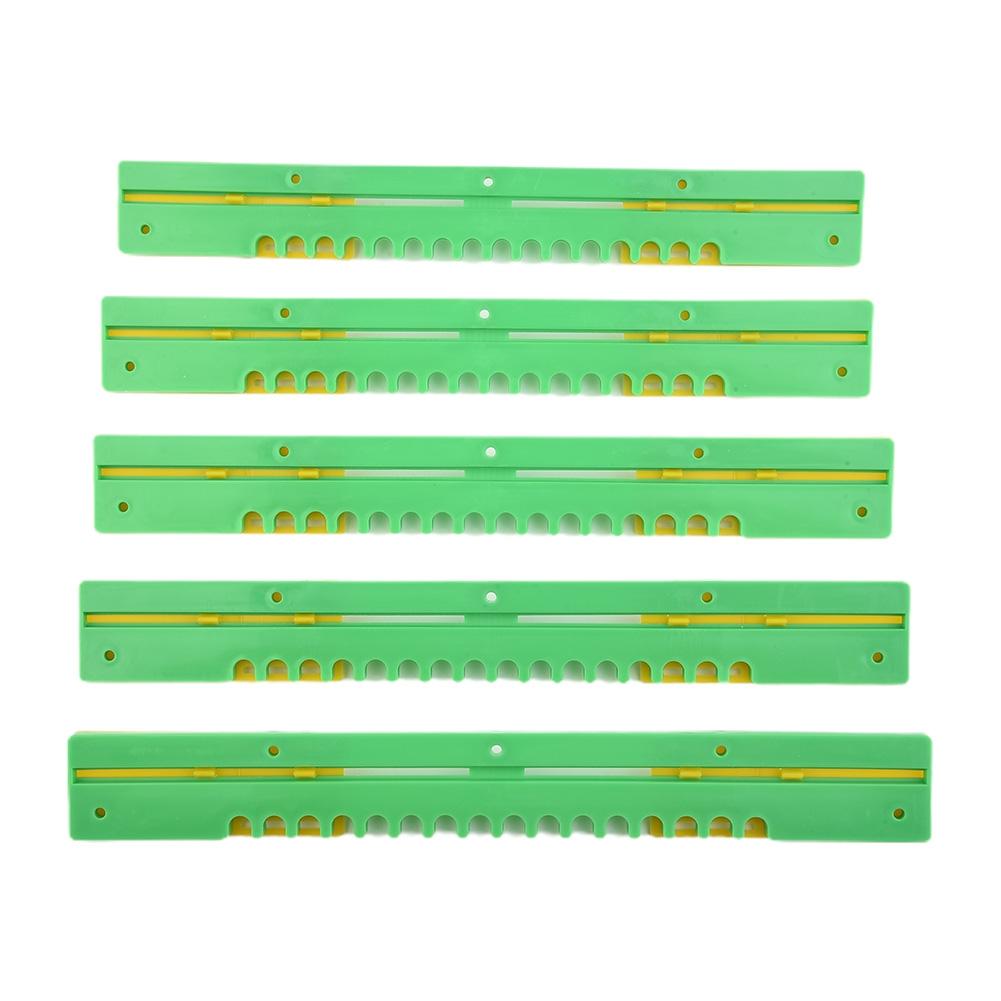5X Plastic Beehive Door/Beekeeping-Box Entrance Disc Bee Nest Gate Tools Kit