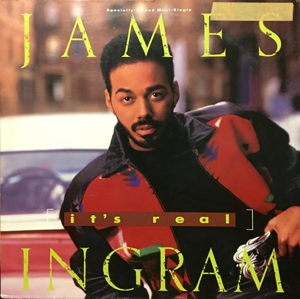 

12inch Record JAMES INGRAM - It s Real 021208 Warner Bros. Re 1989 US Soul/Funk Used