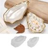 Silicone Shell Casting Mold for Tray, Dish and Catchall Making, Reusable Resin and Cement Craft Form for DIY Use