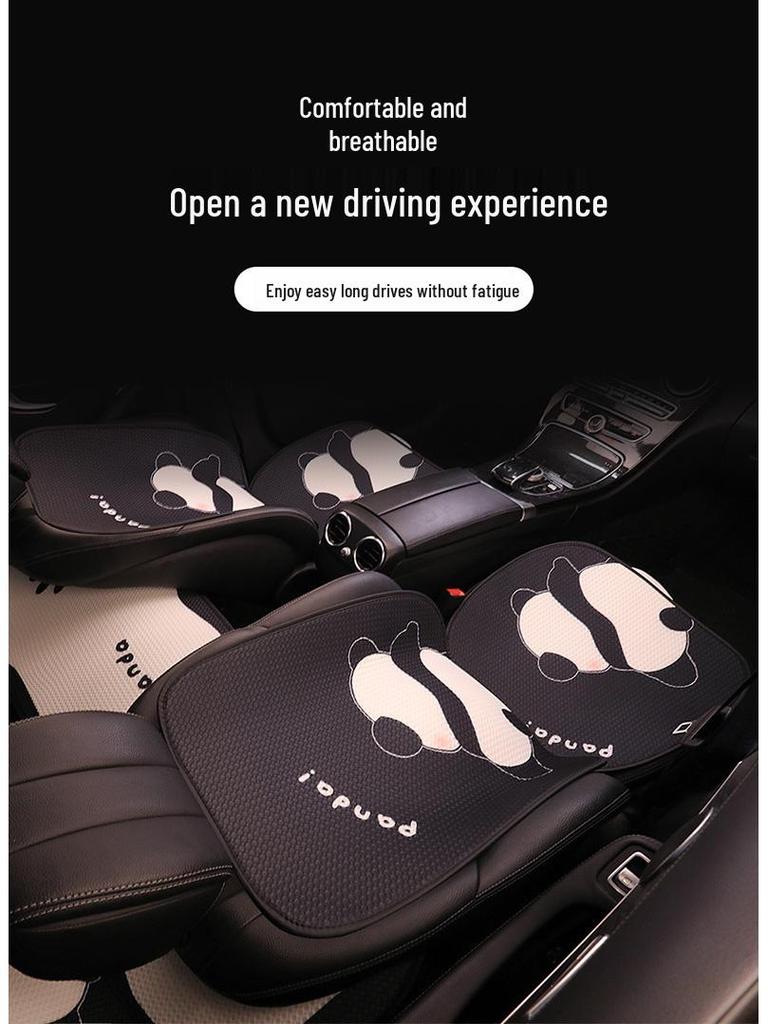 3D Panda Sommer Mesh Autositzkissen für Wuling Bingo Hongguang Mini