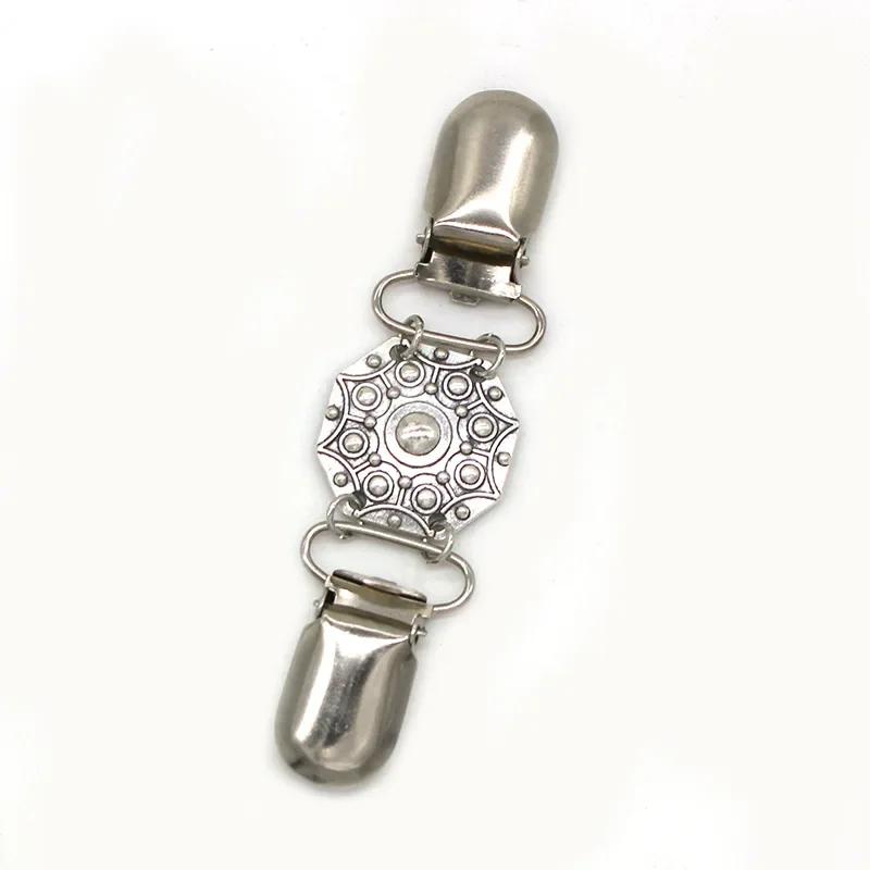 Popular Brooch Clip, Fashionable Vintage Cardigan Sweater Clip, Women's Scarf Buckle, Anti Glare Accessories