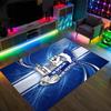 Hertha bsc FC Design Tappeto in Velluto di Cristallo Accogliente Non?Tappeto Stampato Antiscivolo per Camera da Letto Soggiorno Ingresso