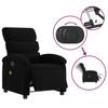 Vidaxl Foldable Massage Armchair, Electric, Black, Fabric