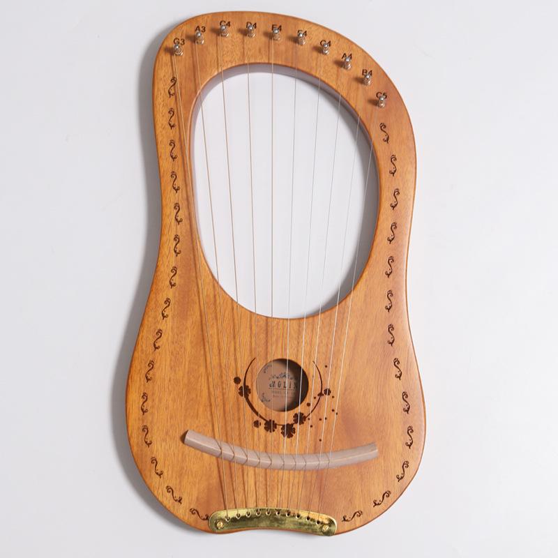 16-String Solid Wood Lyre Harp with Veneer Finish натуральный