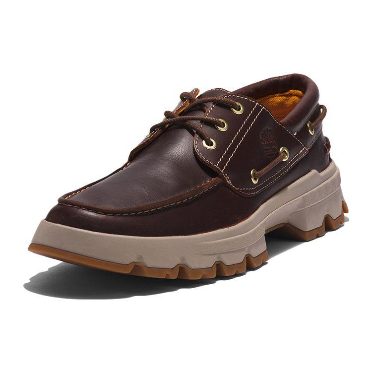 Timberland Ek+ Moc-Toe Comfortable Durable Low-Top Sports Casual Shoes Men Sneaker Black Brown A2BY7D57