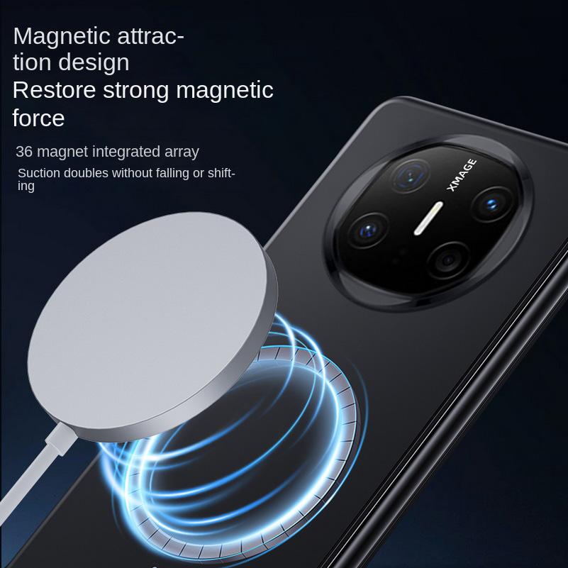 Schlanke Randlose Hautgefühl Integrierter Dünner Magnetischer Ring Hülle Für Huawei Mate X6 huawei mate x5 Mate X3 Kamera Schutz Abdeckung