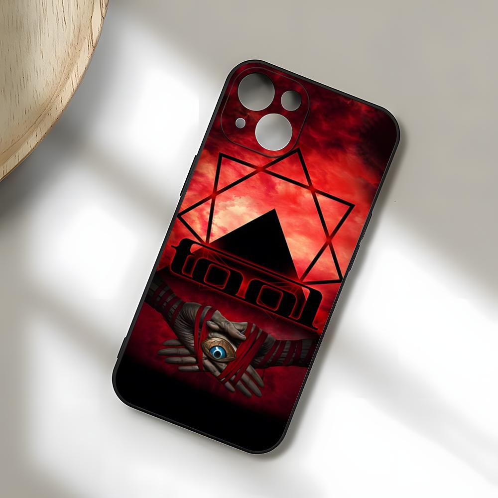 

T-TOOL Rock Band Phone Case For IPhone 17 Pro Max 15 Pro 16 14 Plus 12 13 Mini 11 Pro Shockproof Soft Cover iPhone16ProMax