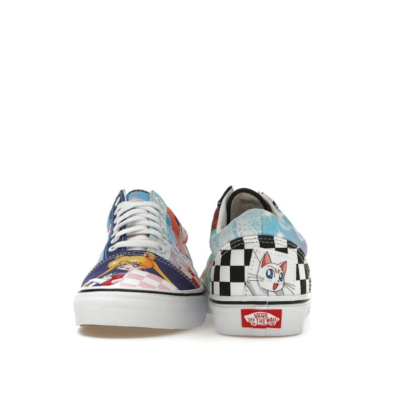 Sailor Moon X Vans Old Skool Pretty Guardian - Patchwork Unisex Sneakers Multi-Color Multi VN0005U7448