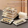 Disposable Sushi Box Home Takeaway Packaging Box Environmentally Friendly And Biodegradable Rectangular Sushi Plate Meal Box