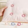 Multipurpose Nonslip Bed Sheet Holders 8Pcs Sunflower Style Soft Clip Safe Fabric Clamps For Home Decors