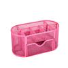 Wholesale Metal Pen Holder Creative Desktop Storage Nine Grid Multi Functional Pen Holder Storage Box Student Stationery Supplies YLE238