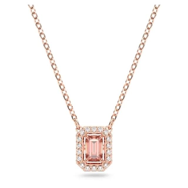 Voguish Fashionable Trend Women 'S Jewelry Colorful Crystal Stone Necklaces Shiny Rings Big EarringsFashion Necklaces