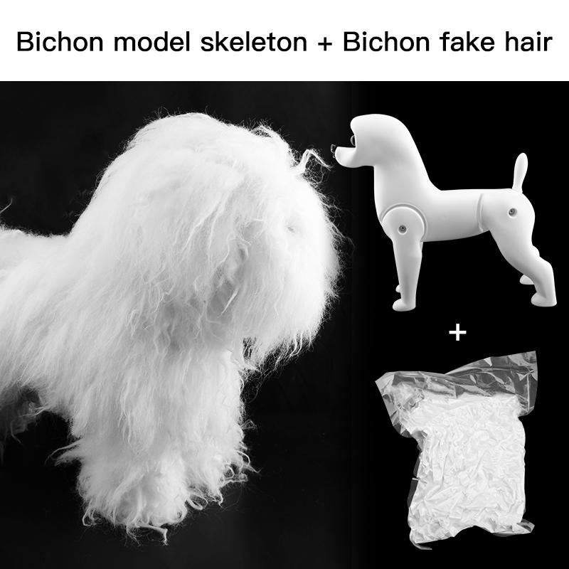 Fenice Animale Domestico Simulazione Toelettatura Cane Finto Modello Cane Modello Scheletrico Standard Cane Corpo Intero Pelo Finto