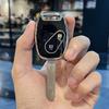 2/3 Buttons Silver Edge Auto Shell Fob For Honda CRV CR-V Pilot Insight Ridgeline Accord Civic TPU Car Remote Key Case Cover