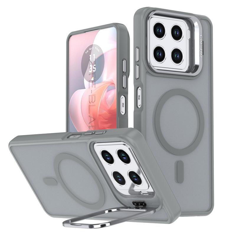 The new lens holder is suitable for Redmi 15 strong magnetic mobile phone case 15C two-in-one color-transparent anti-drop protective cover.