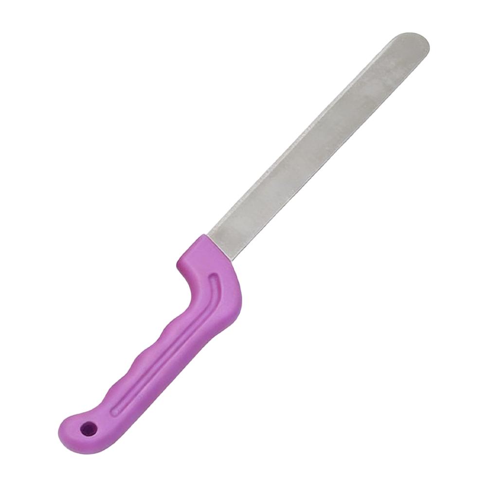 

Professional Flower Mud Cutter with Stainless Steel Blade Strong Plastic Handle Floral Art and Flower Floral Foam Cutting Tool темно-фіолетовий колір