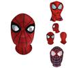 Spiderman Miles Morales Elastisk Mask Huvudskydd Kostym För Vuxna Cosplay-entusiaster