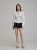 Teuwi Pintuck Line Blouse
