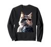 Maine Coon Cat Wearing Sunglasses Cute Maine Coon Cat Sweatshirt