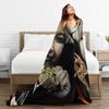 Alysa Liu American Figure Skater Blanket Flannel Throw Blanket For Sofa Home Soft Cozy Custom Quality Bedspread Present