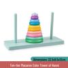 Tower of Hanoi Competition Toy for Primary Students - 10, 8, 5, 16 Layer Options