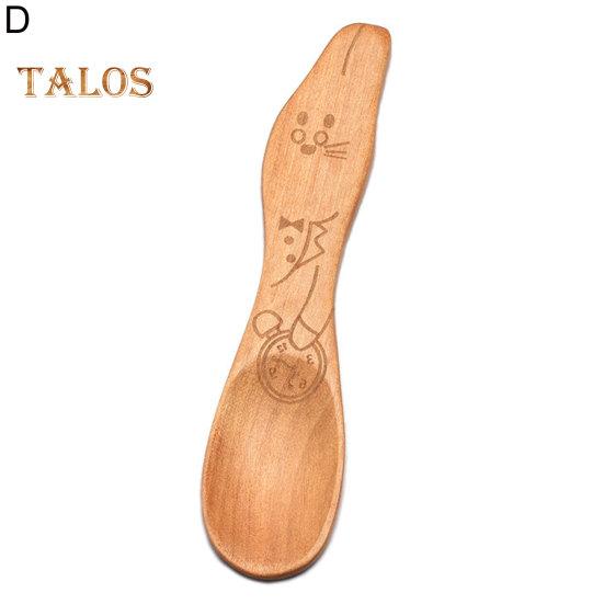 Dezertní lžička Hladký povrch Míchání Bez BPA Vynikající Dětská Zmrzlina Jogurt Med Mini kuchyňské pomůcky