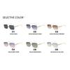 Ladies Sunglasses, Threaded Frameless Trimmed Sunglasses, Stylish Square Sunglasses